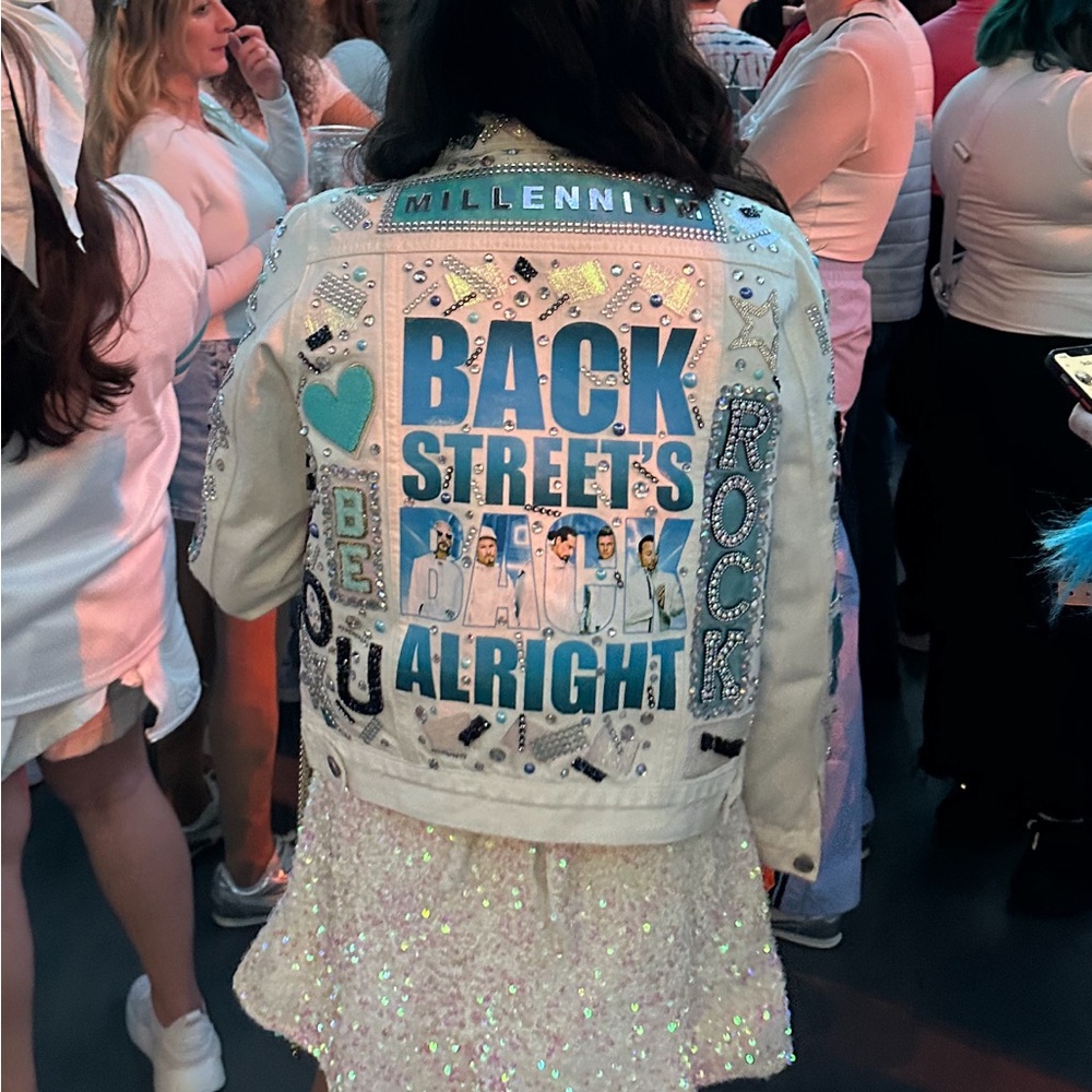 Custom made Backstreet Boys Into the Millenium Denim Jacket - Picture 5 of 6